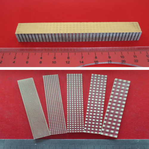 Material compuesto piezoeléctrico utilizado para el transductor de detección ultrasónico