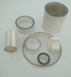 Componentes del tubo cerámico piezoeléctrico (cilindro) para pruebas de ultrasonido JDCC-P51-201615