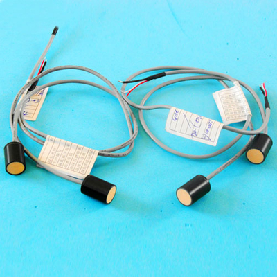Sensor piezoeléctrico para medidor de flujo de gas ultrasónico.